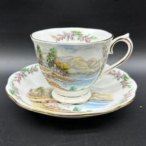 Royal Albert Traditional British Songs Series Road to the Isles Tea Cup Set